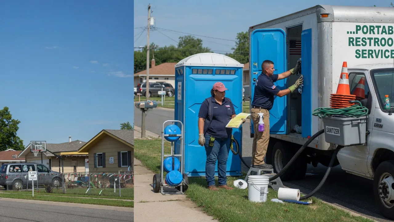 Portable Toilet Rental in Rossville, IN near me